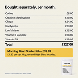 Morning Blend | Coffee PLUS Creatine Superblend | Starter Kit